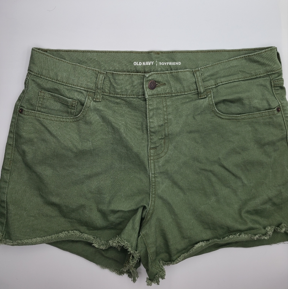 Old Navy boyfriend shorts 14r women